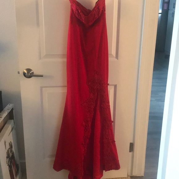Hello Molly Dresses & Skirts - New Red Strapless gown